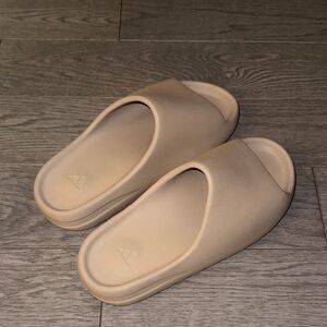 adidas Tan Slide Sandals